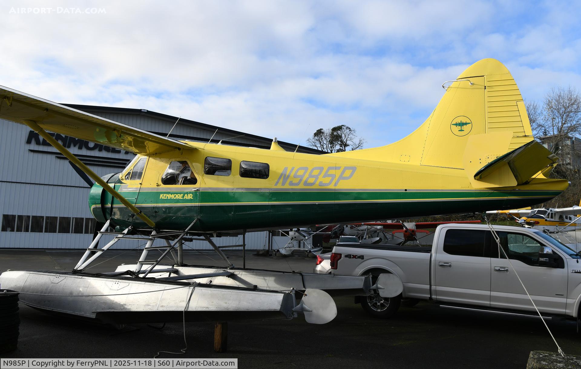 N985P, 1966 De Havilland Canada DHC-2 MK. I(L20A) C/N 1624, Kenmore Air DHC2