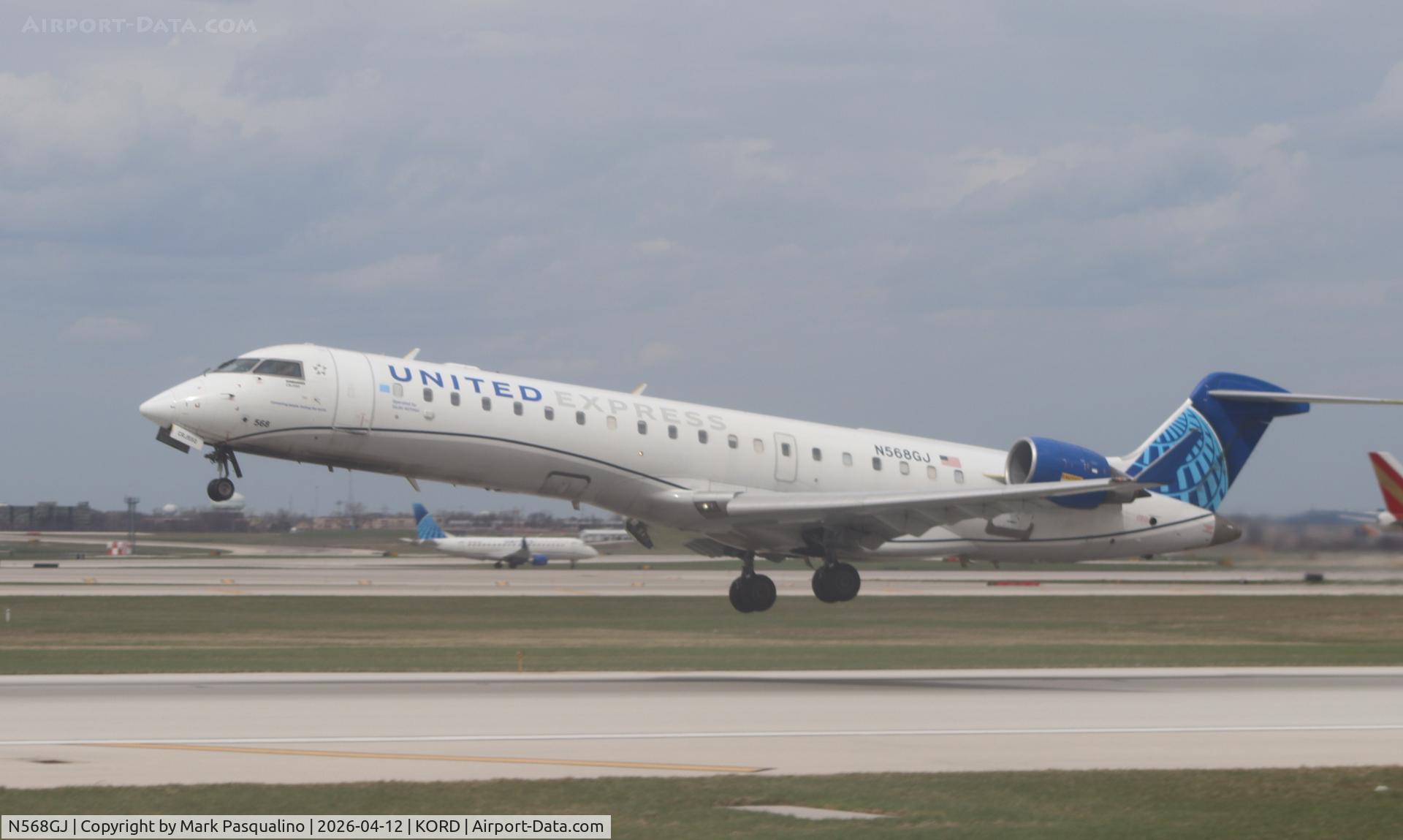 N568GJ, 2003 Bombardier CRJ-700 (CL-600-2C10) Regional Jet C/N 10104, CL-600-2C10
