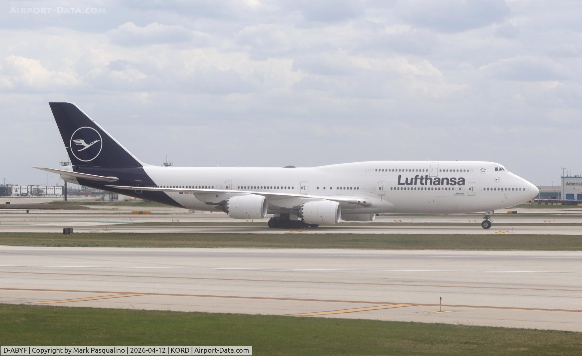 D-ABYF, 2012 Boeing 747-830 C/N 37830, Boeing 747-830