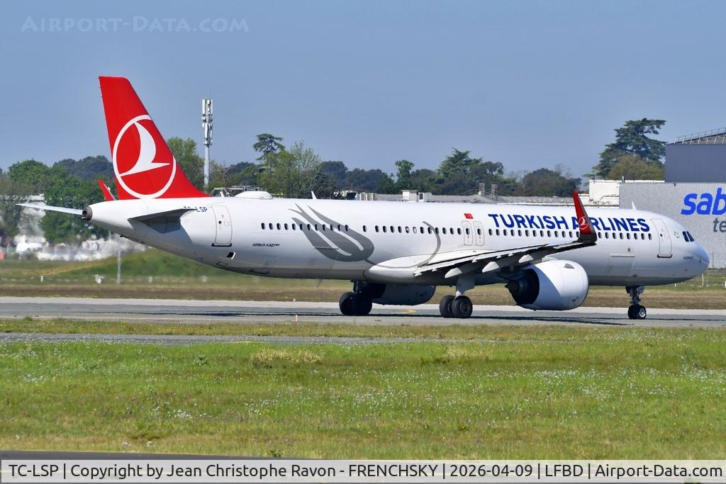 TC-LSP, 2019 Airbus A321-271NX C/N 9109, Turkish Airlines to Istanbul