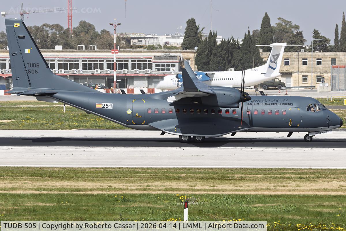 TUDB-505, 2026 CASA C-295W C/N S-251, Runway 13