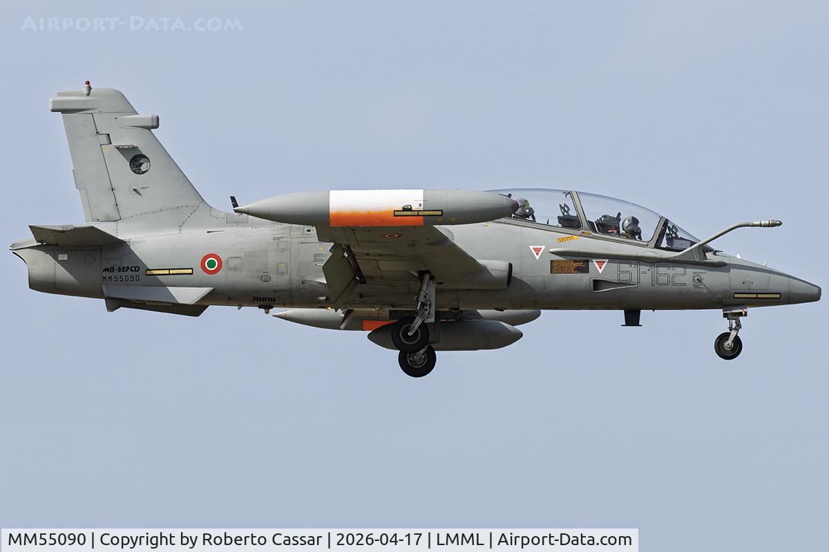 MM55090, Aermacchi MB-339CD C/N 222/CD029, Runway 31