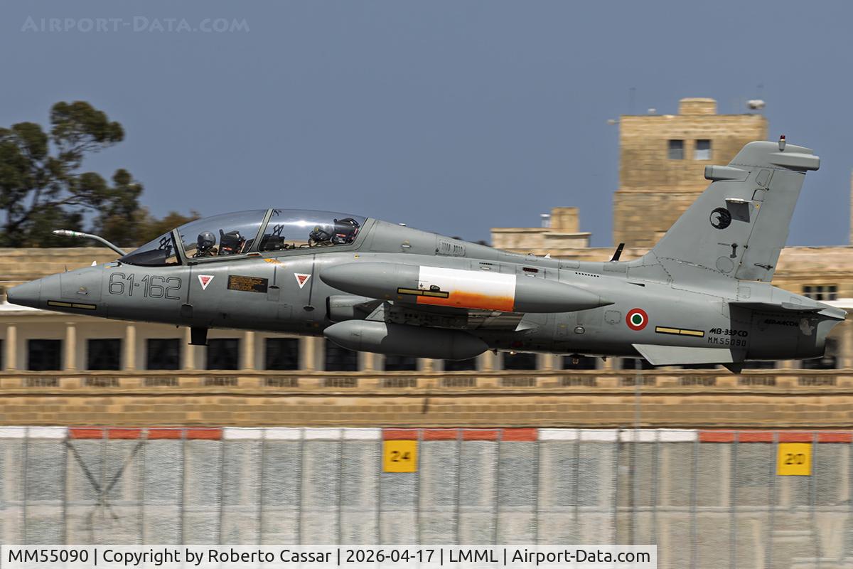 MM55090, Aermacchi MB-339CD C/N 222/CD029, Runway 31