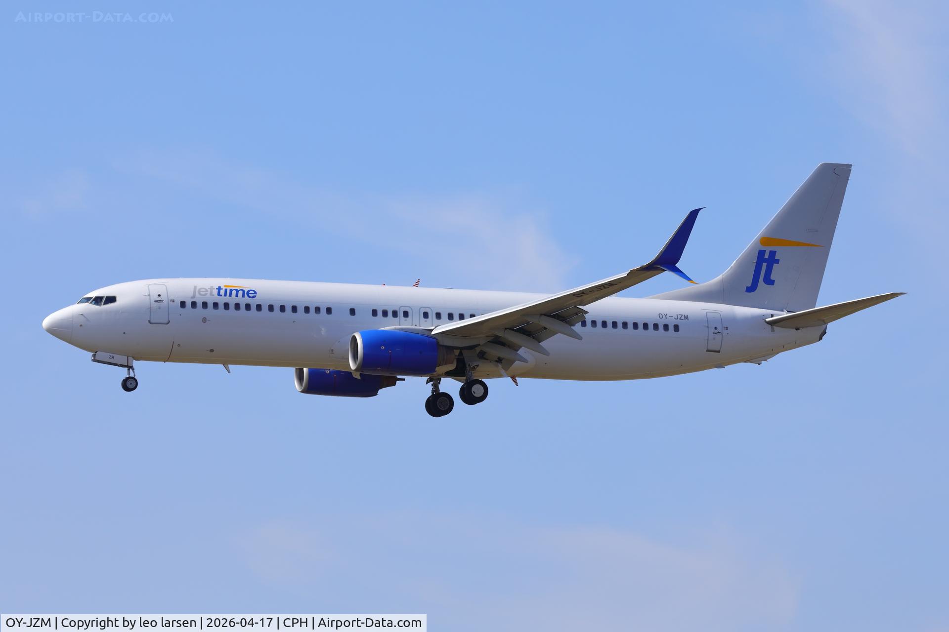 OY-JZM, 2006 Boeing 737-8K5 C/N 34688, Copenhagen 17.4.2026