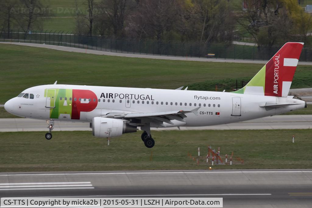 CS-TTS, 2002 Airbus A319-112 C/N 1765, Landing