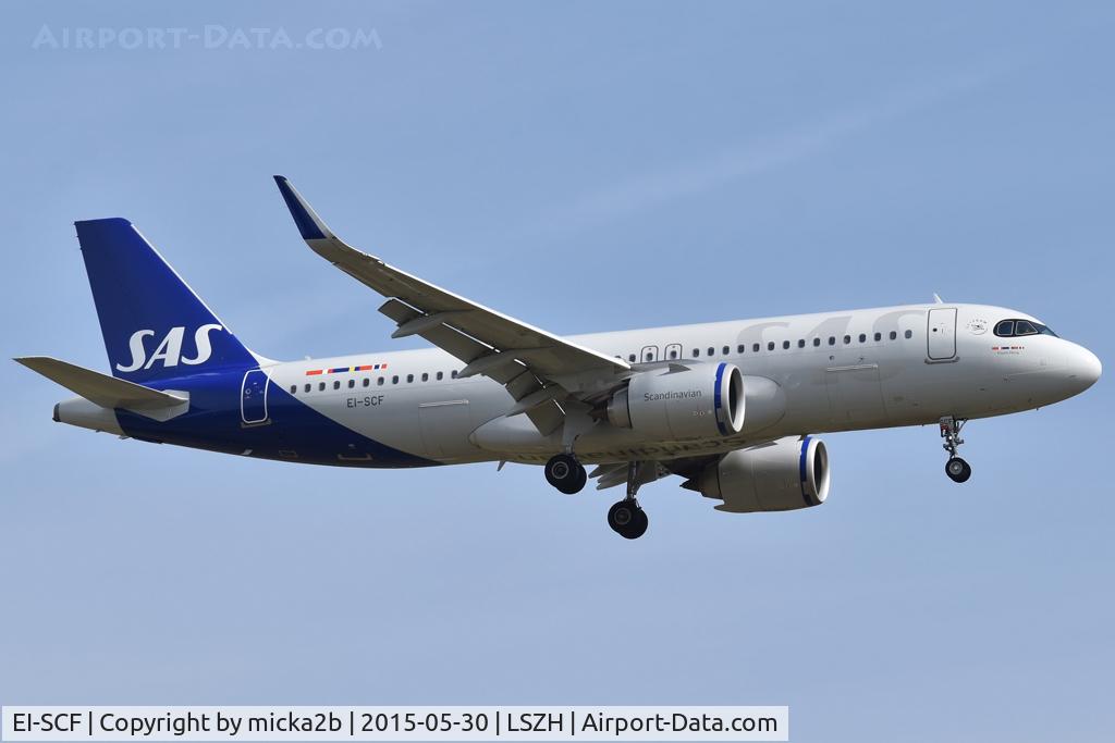 EI-SCF, 2025 Airbus A320-251N C/N 12528, Landing