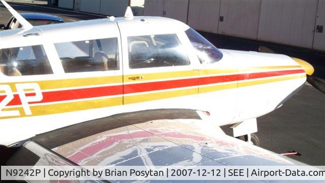 N9242P, 1967 Piper PA-24-260 C/N 24-4741, cock pit