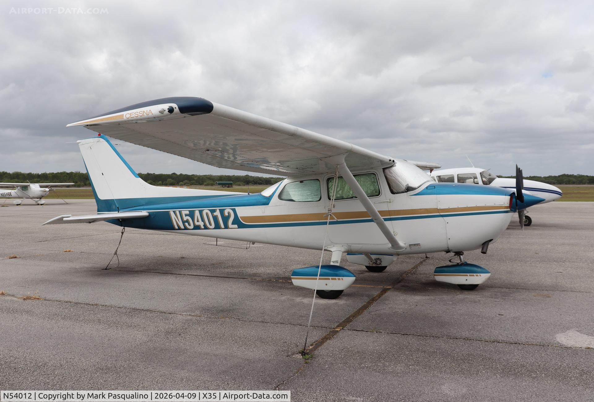 N54012, 1981 Cessna 172P C/N 17274843, Cessna 182P