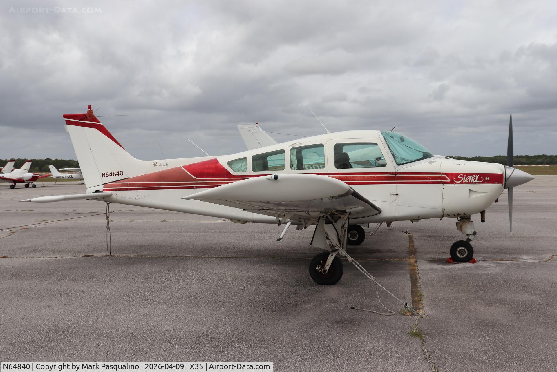 N64840, 1982 Beech B24R Sierra C/N MC-781, Beech B24R