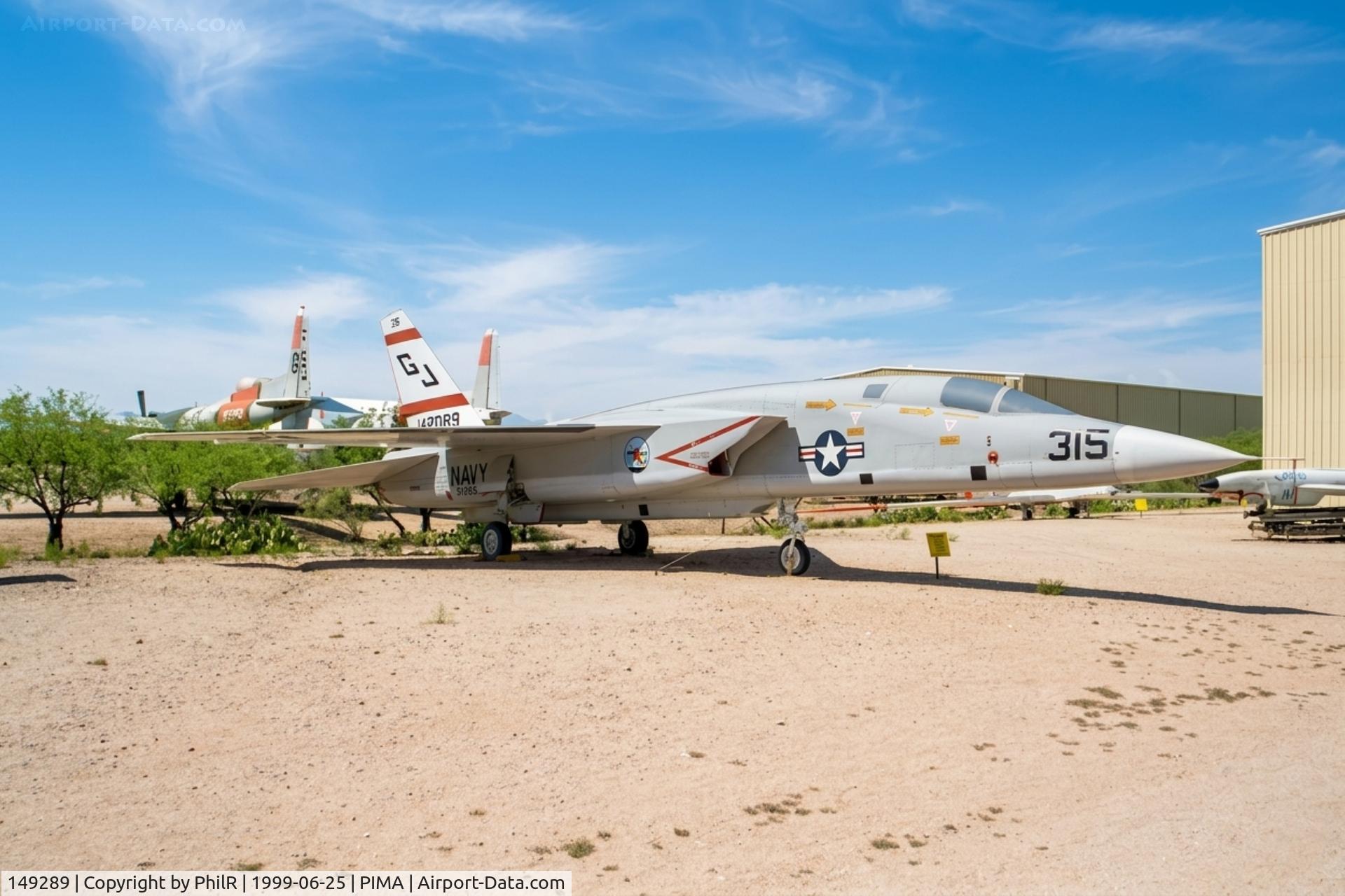 149289, 1962 North American RA-5C Vigilante C/N 269-24 (149289), 149289 1962 NA RA-5C Vigilante USN Pima 