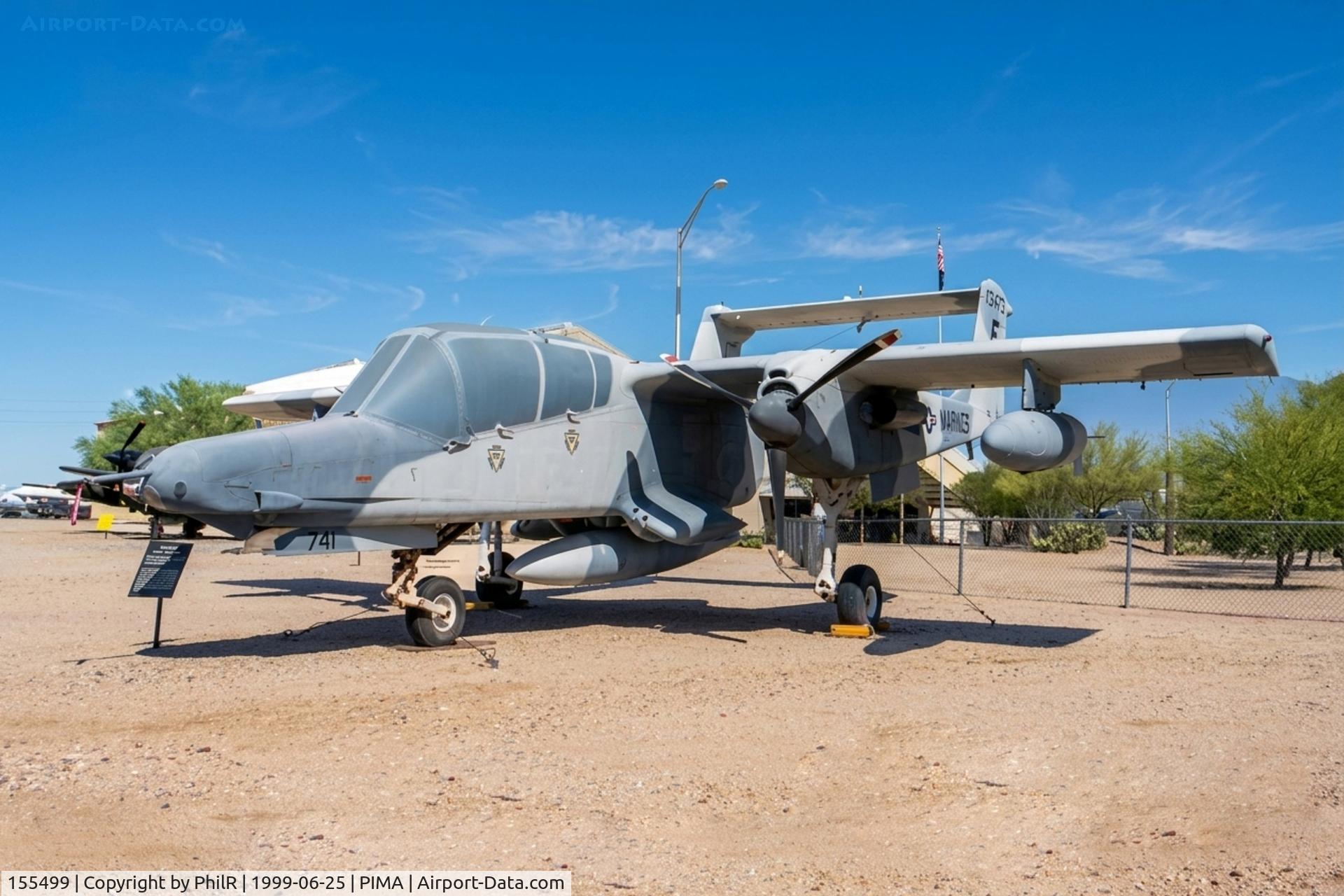 155499, North American Rockwell OV-10D Bronco C/N 305-110, 155499 NA OV-10D Bronco USMC Pima 
