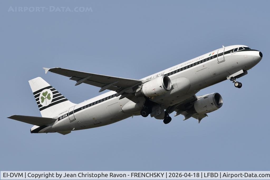 EI-DVM, 2011 Airbus A320-214 C/N 4634, Bordeaux (BOD)	Dublin (DUB)	EI503