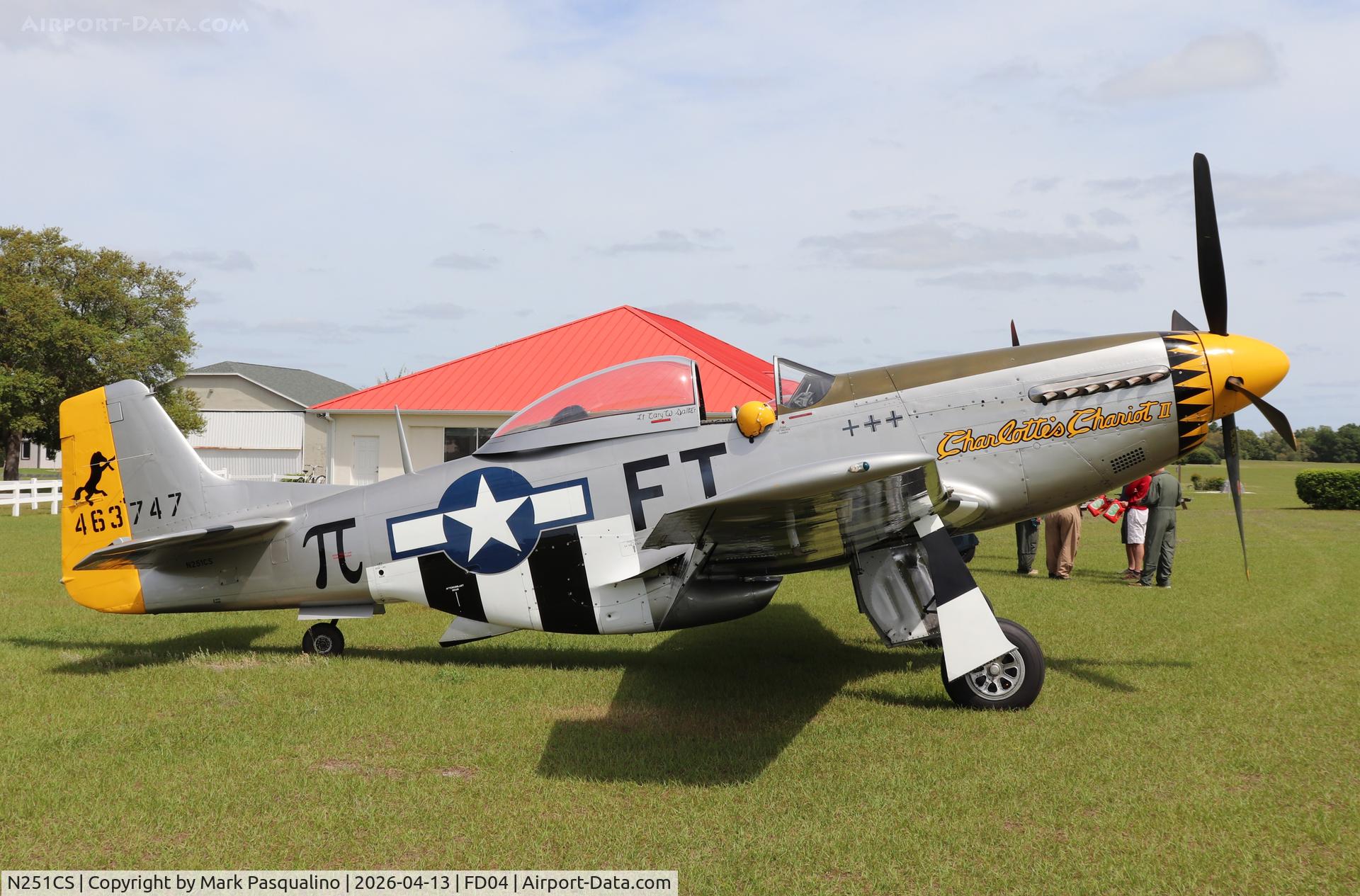 N251CS, North American F-51D Mustang C/N 44-74977N, North American P-51D