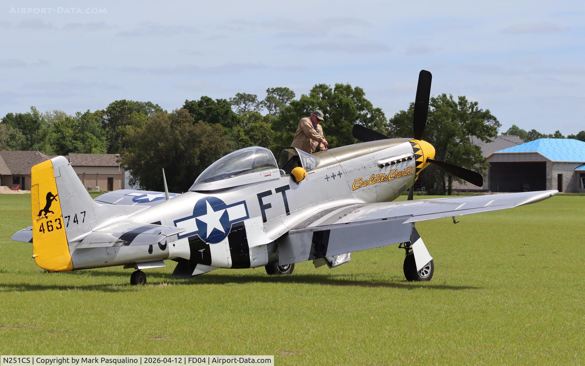 N251CS, North American F-51D Mustang C/N 44-74977N, North American P-51D