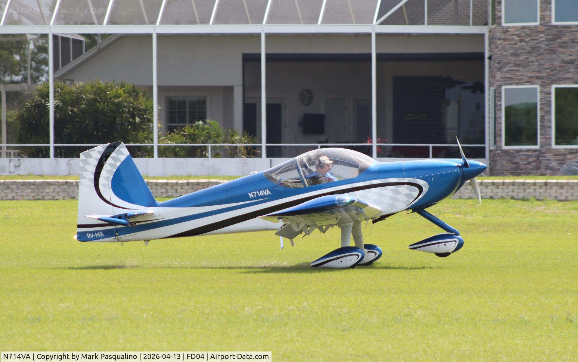 N714VA, 2018 Vans RV-14A C/N 140231, Vans RV-14A