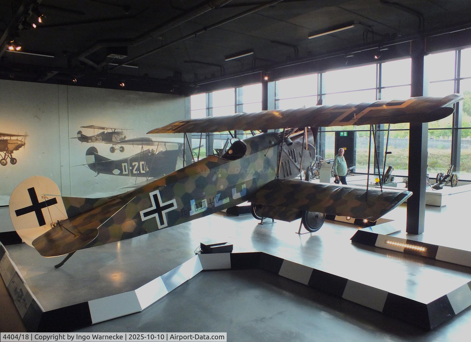 4404/18, Fokker D-VII C/N Not found 4404/18, Fokker D VII at the Nationaal Militair Museum / National Military Museum, Soesterberg
