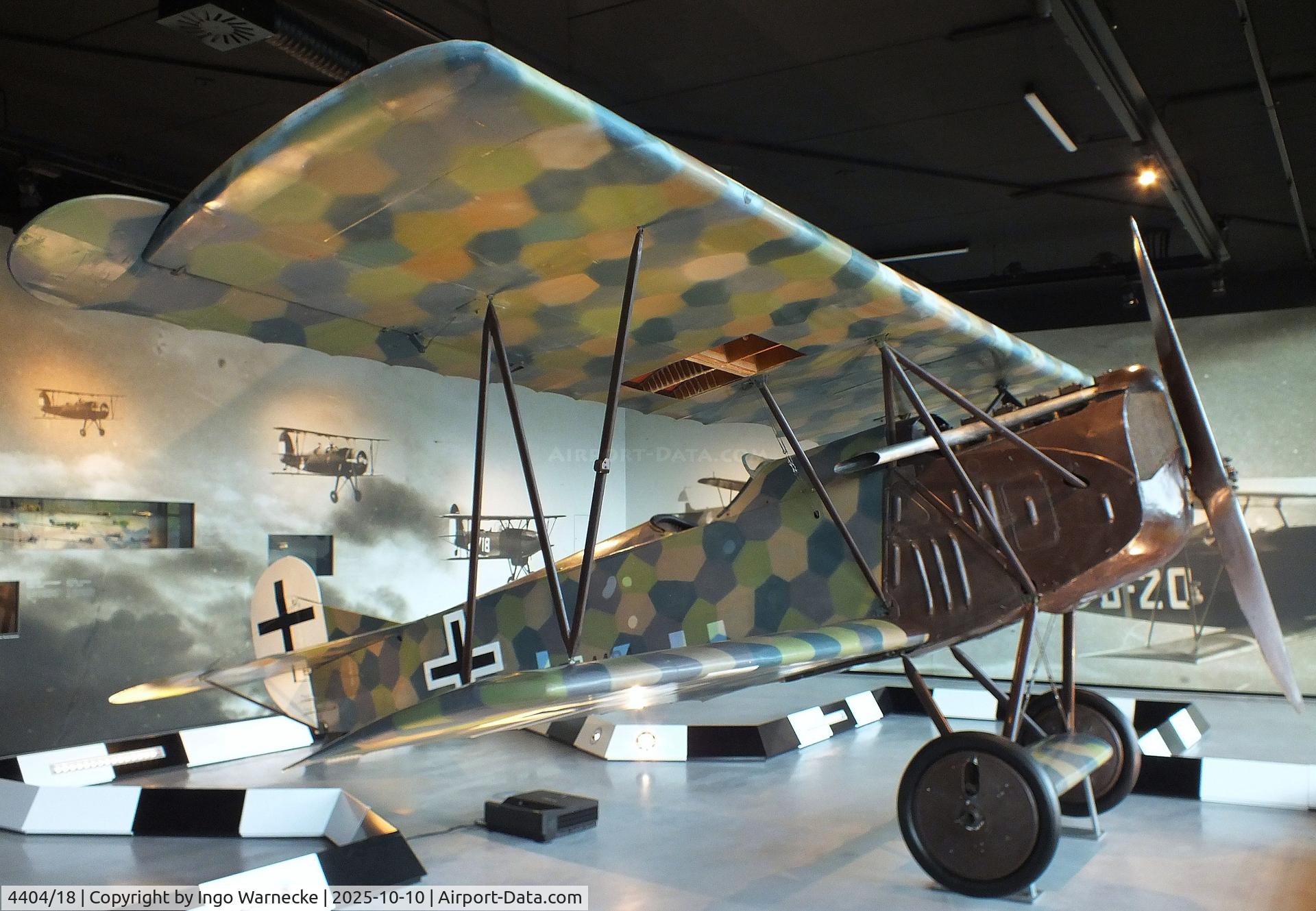 4404/18, Fokker D-VII C/N Not found 4404/18, Fokker D VII at the Nationaal Militair Museum / National Military Museum, Soesterberg