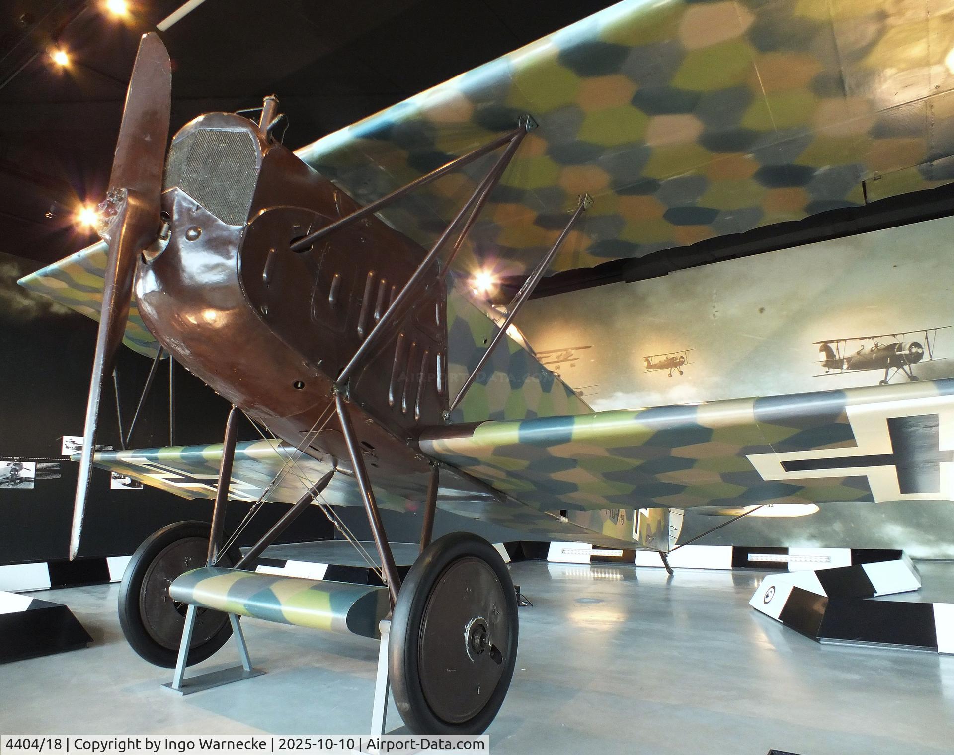 4404/18, Fokker D-VII C/N Not found 4404/18, Fokker D VII at the Nationaal Militair Museum / National Military Museum, Soesterberg