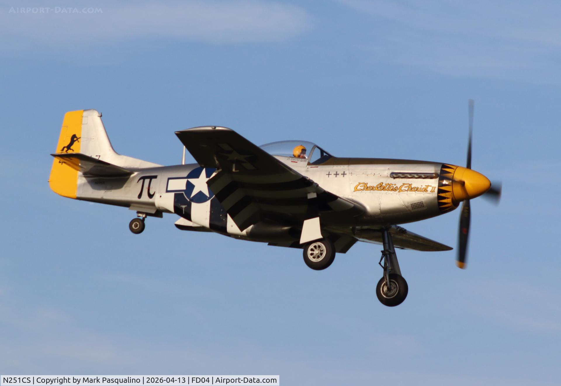 N251CS, North American F-51D Mustang C/N 44-74977N, North American P-51D