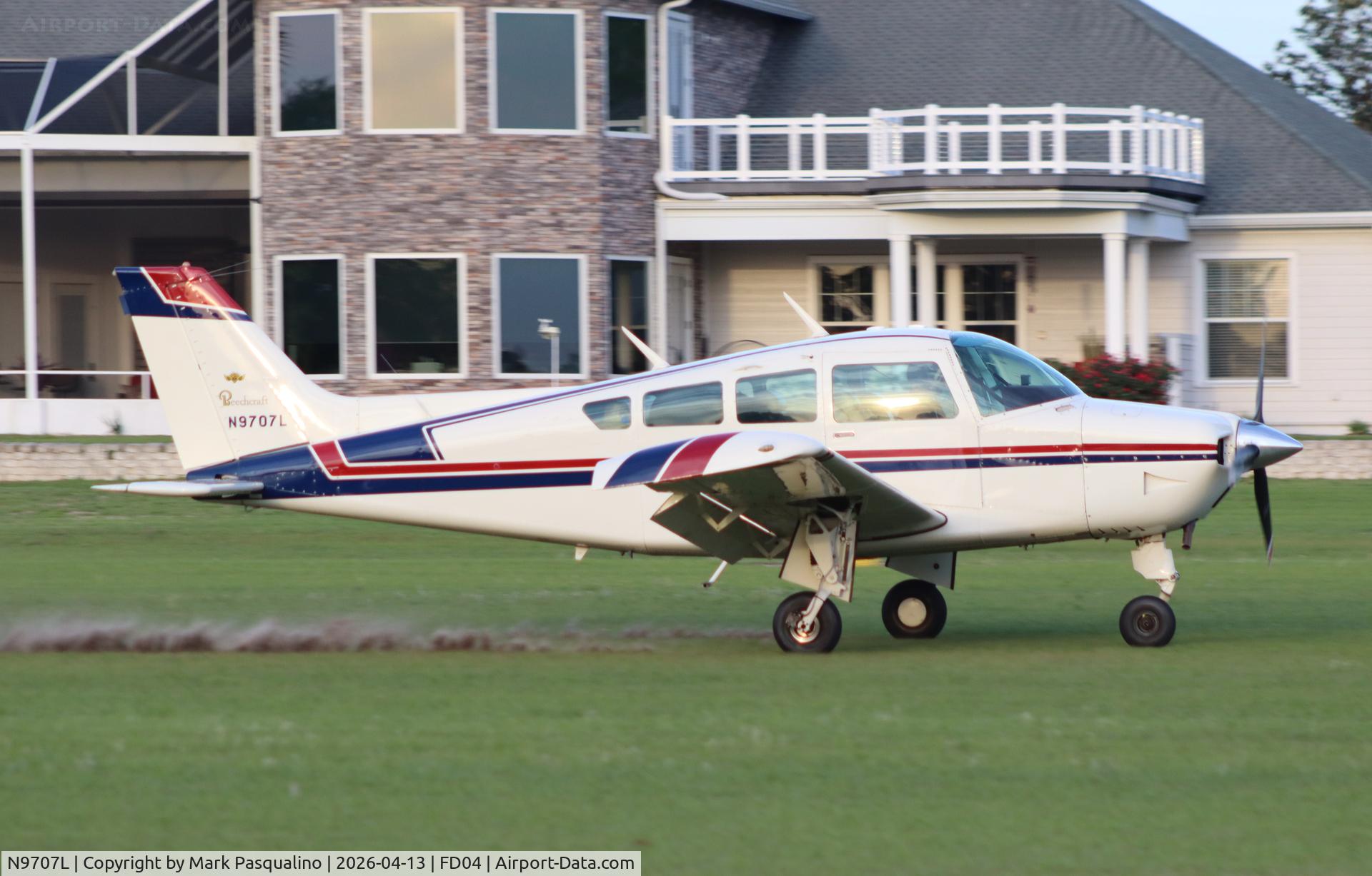 N9707L, 1971 Beech A24R C/N MC-96, Beech A24R