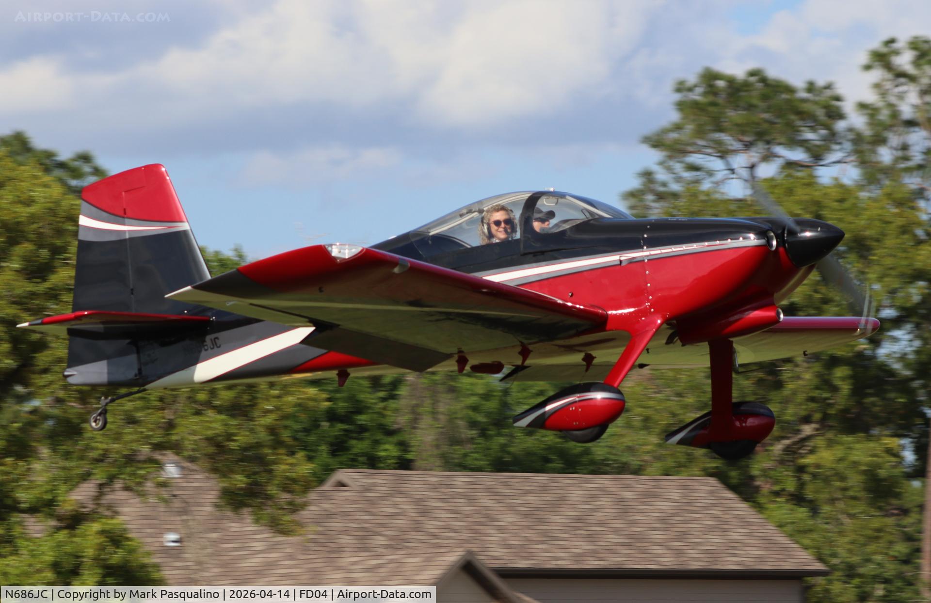 N686JC, 2008 Vans RV-6 C/N 24006, Vans RV-6