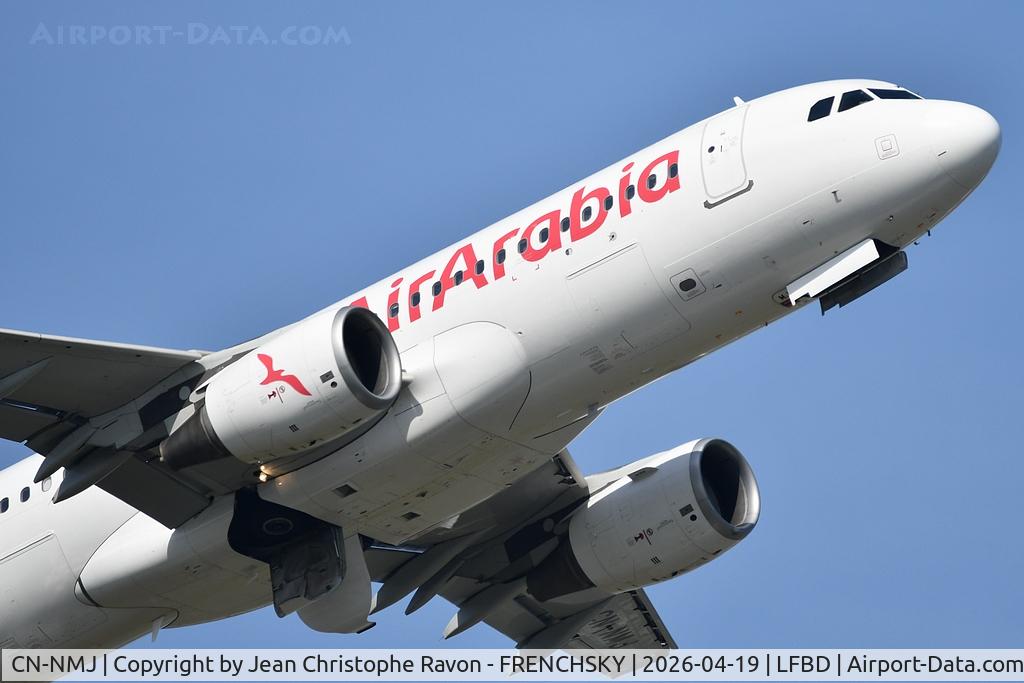 CN-NMJ, 2015 Airbus A320-214 C/N 6896, Bordeaux (BOD)	Tangier (TNG)	3O304