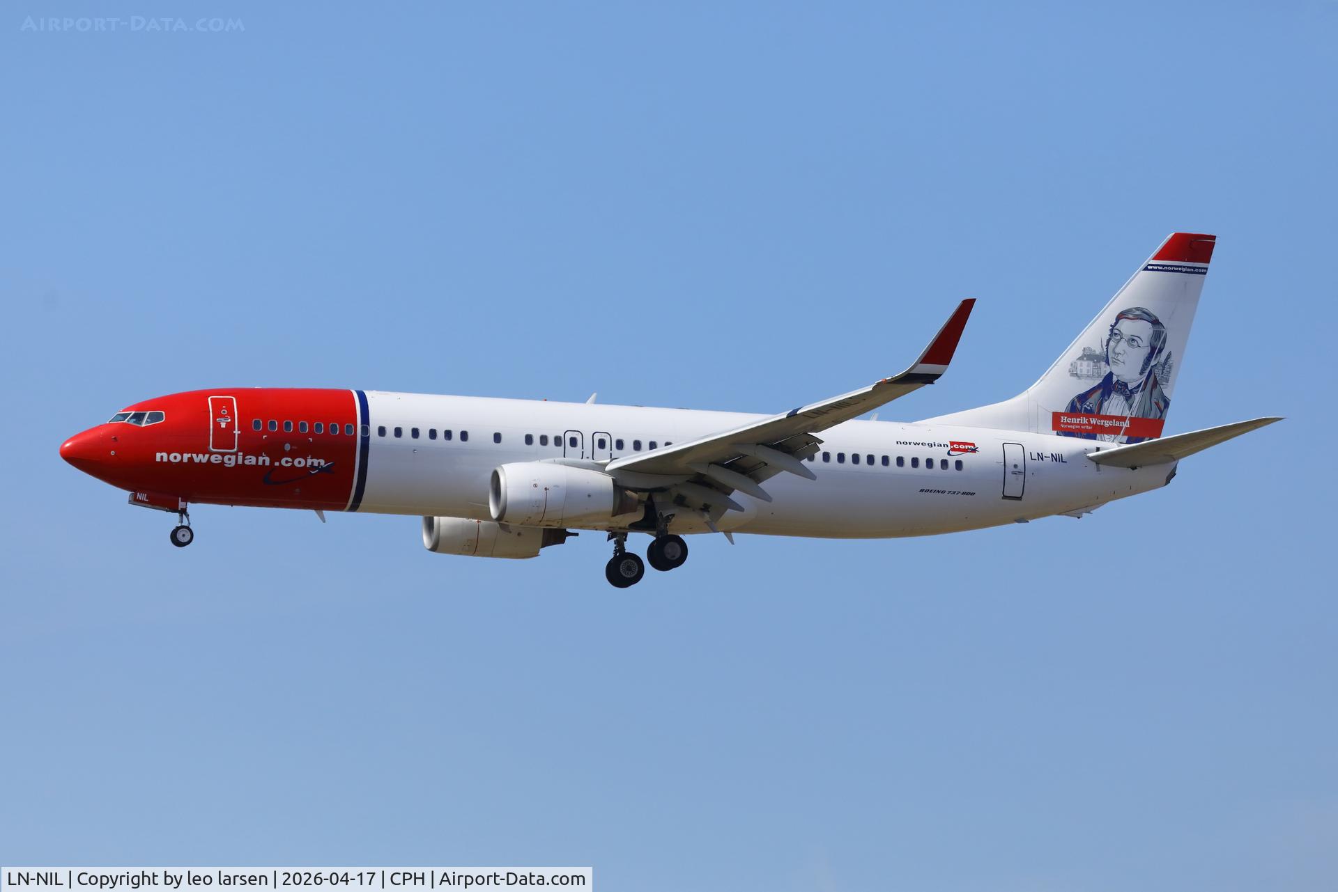 LN-NIL, 2010 Boeing 737-8KN C/N 40237, Copenhagen 17.4.2026