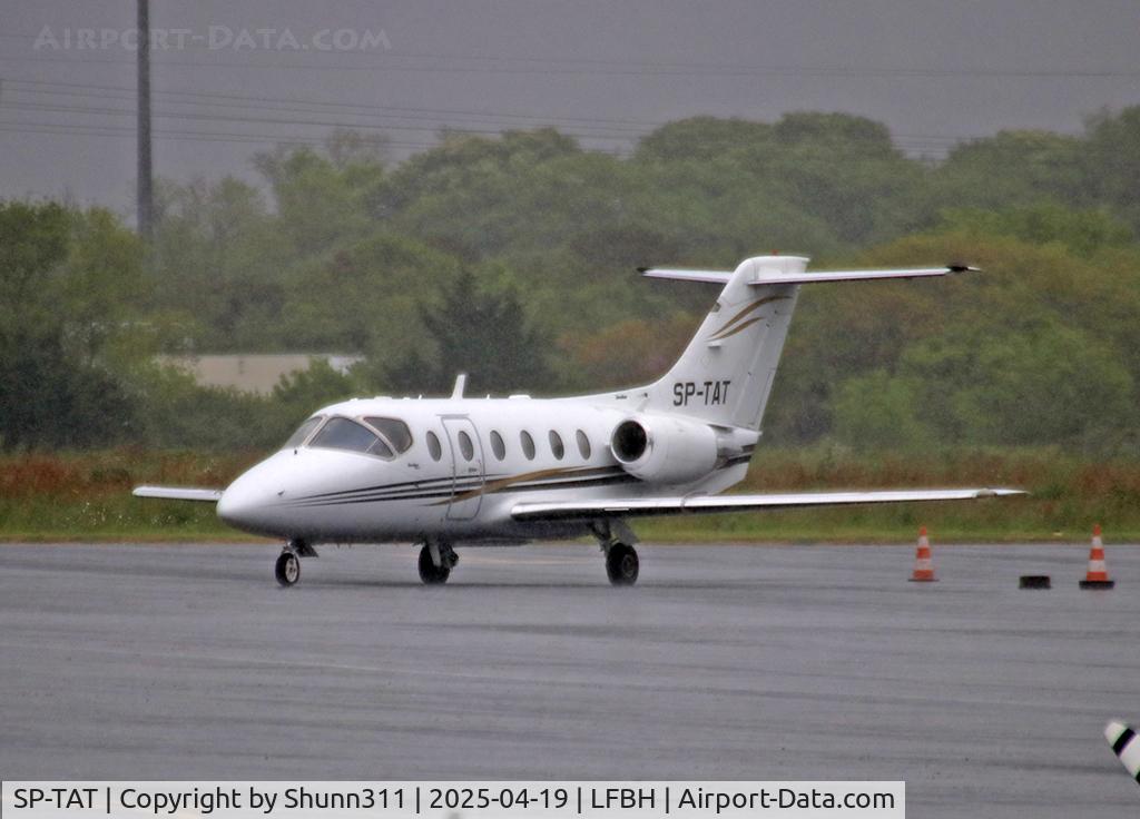 SP-TAT, 2000 Raytheon Beechjet 400A C/N RK-267, Parked at the General Aviation area...