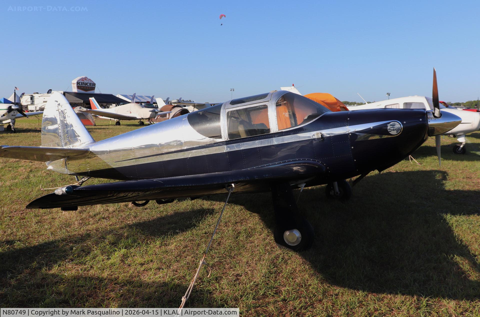 N80749, 1946 Universal Globe GC-1B Swift C/N 152, Swift GC-1B