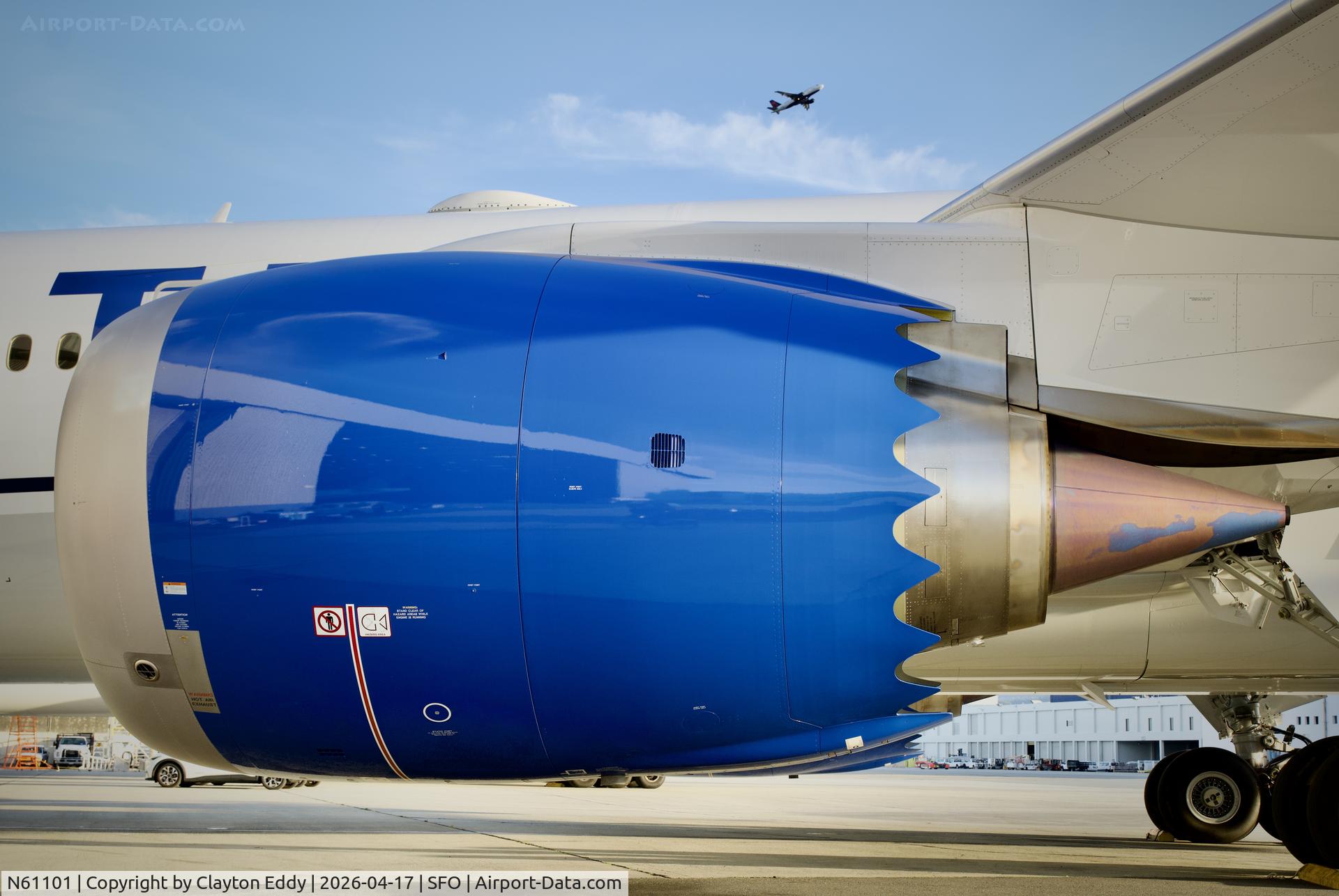 N61101, 2025 Boeing 787-9 Dreamliner Dreamliner C/N 68647, GEnx-1B engine SFO 2026