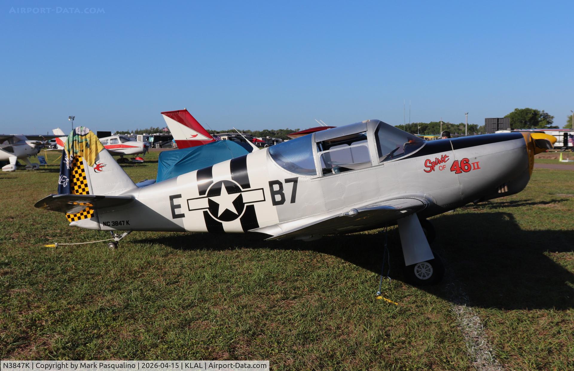 N3847K, 1948 Globe GC-1B Swift C/N 3547, Swift GC-1B