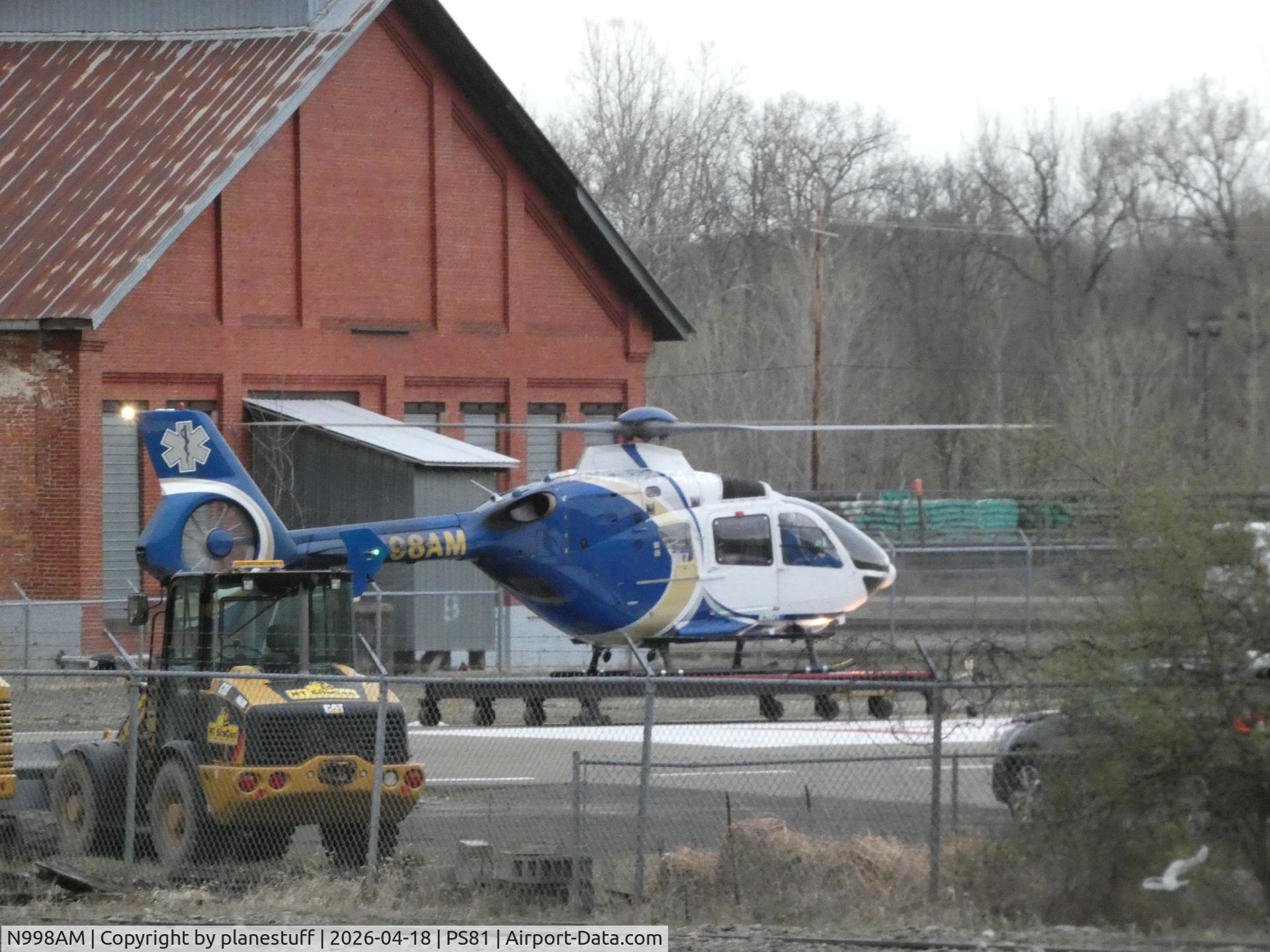 N998AM, 2004 EUROCOPTER DEUTSCHLAND GMBH EC 135 P2+ C/N 0339, N998AM