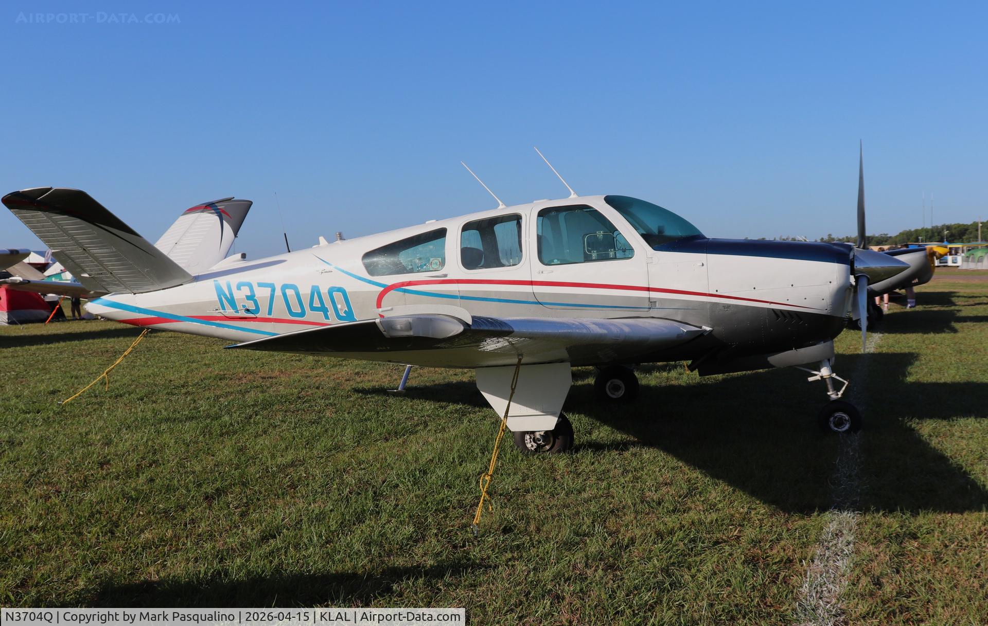 N3704Q, 1966 Beech V35 Bonanza C/N D-8365, Beech V35