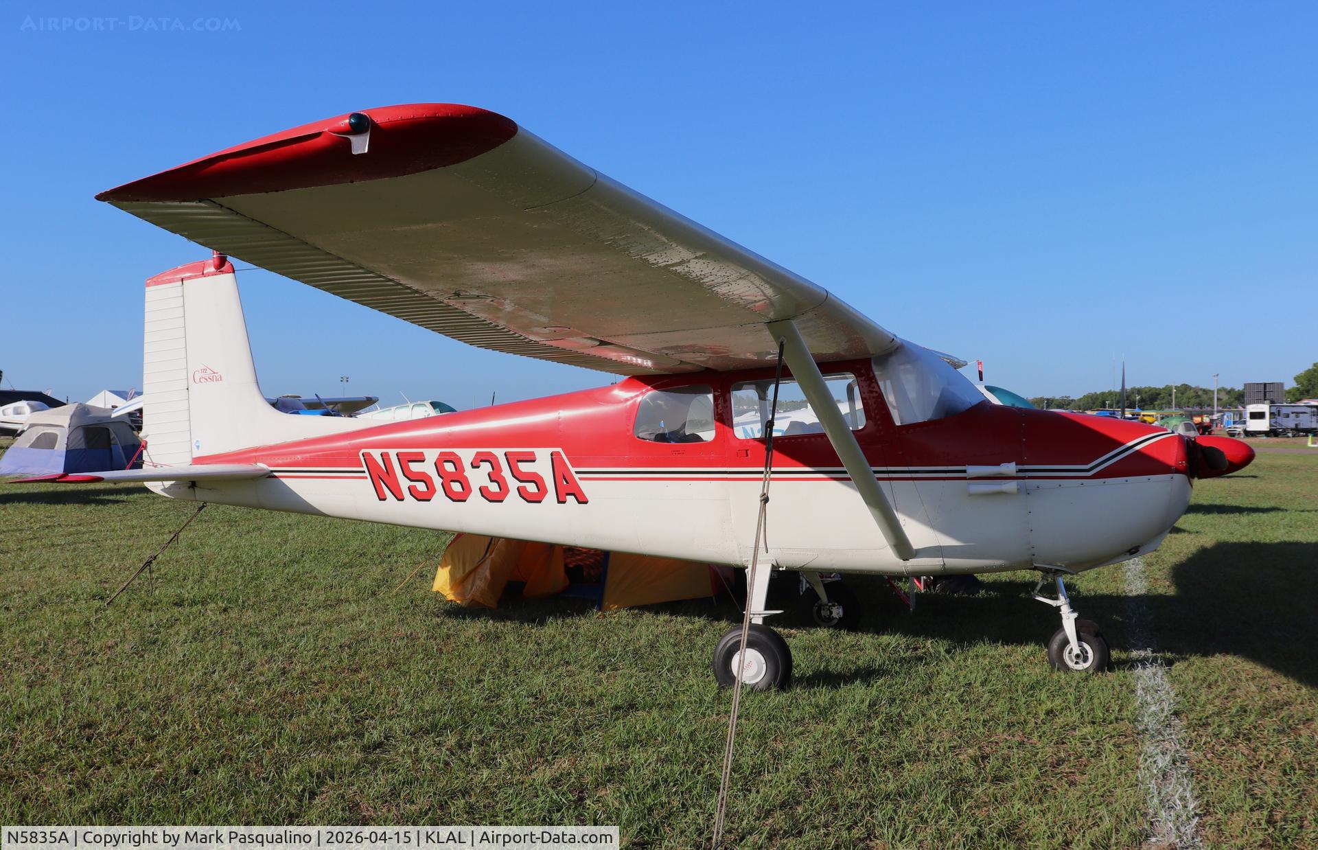 N5835A, 1956 Cessna 172 C/N 28435, Cessna 172