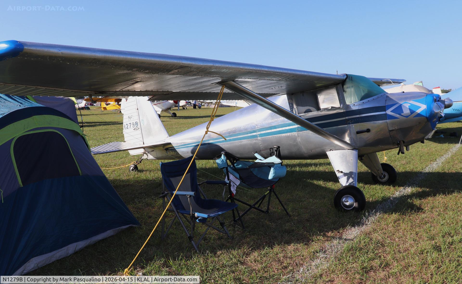 N1279B, 1947 Luscombe 8A C/N 5906, Luscombe 8A
