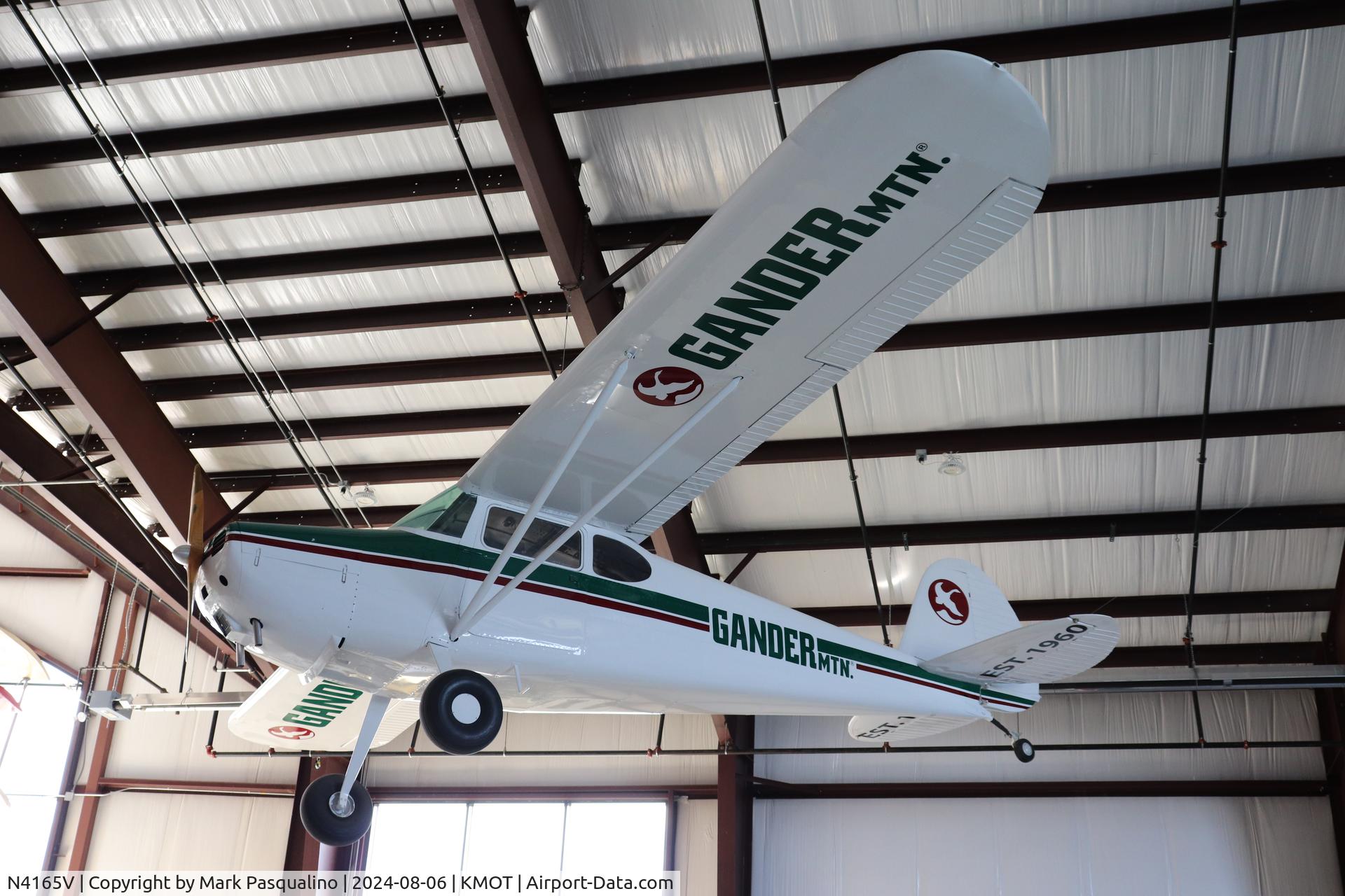 N4165V, 1948 Cessna 170 C/N 18498, Cessna 170