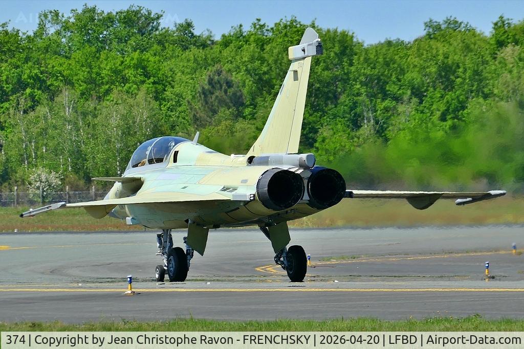 374, 2025 DASSAULT AVIATION RAFALE B C/N 374, Test flight