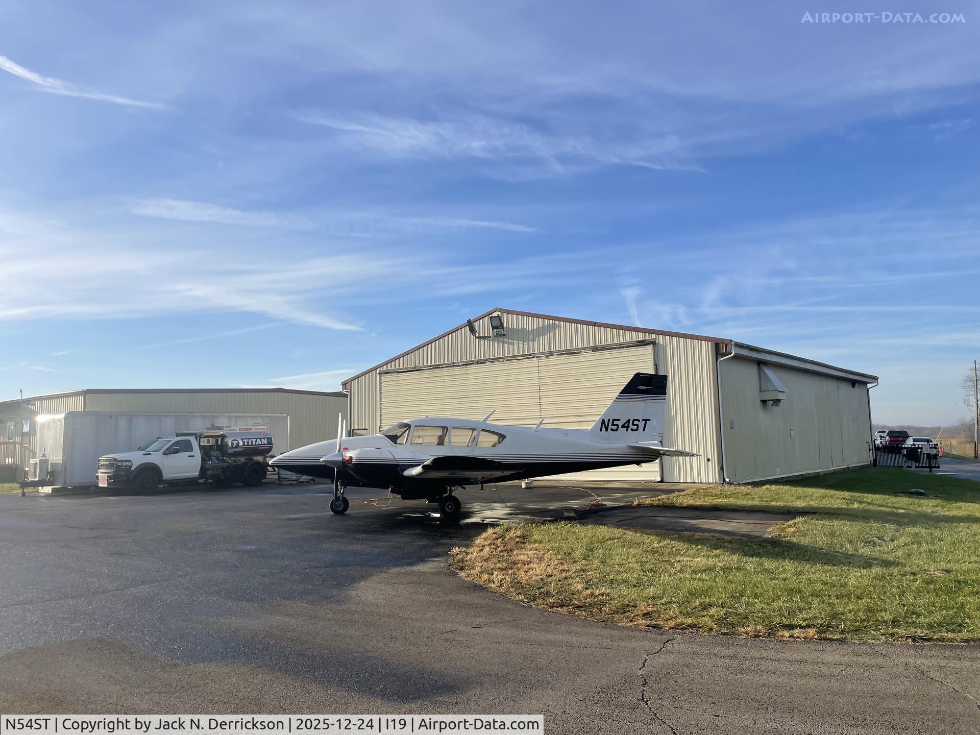 N54ST, 1974 Piper PA-23-250 C/N 27-7405358, PA-23