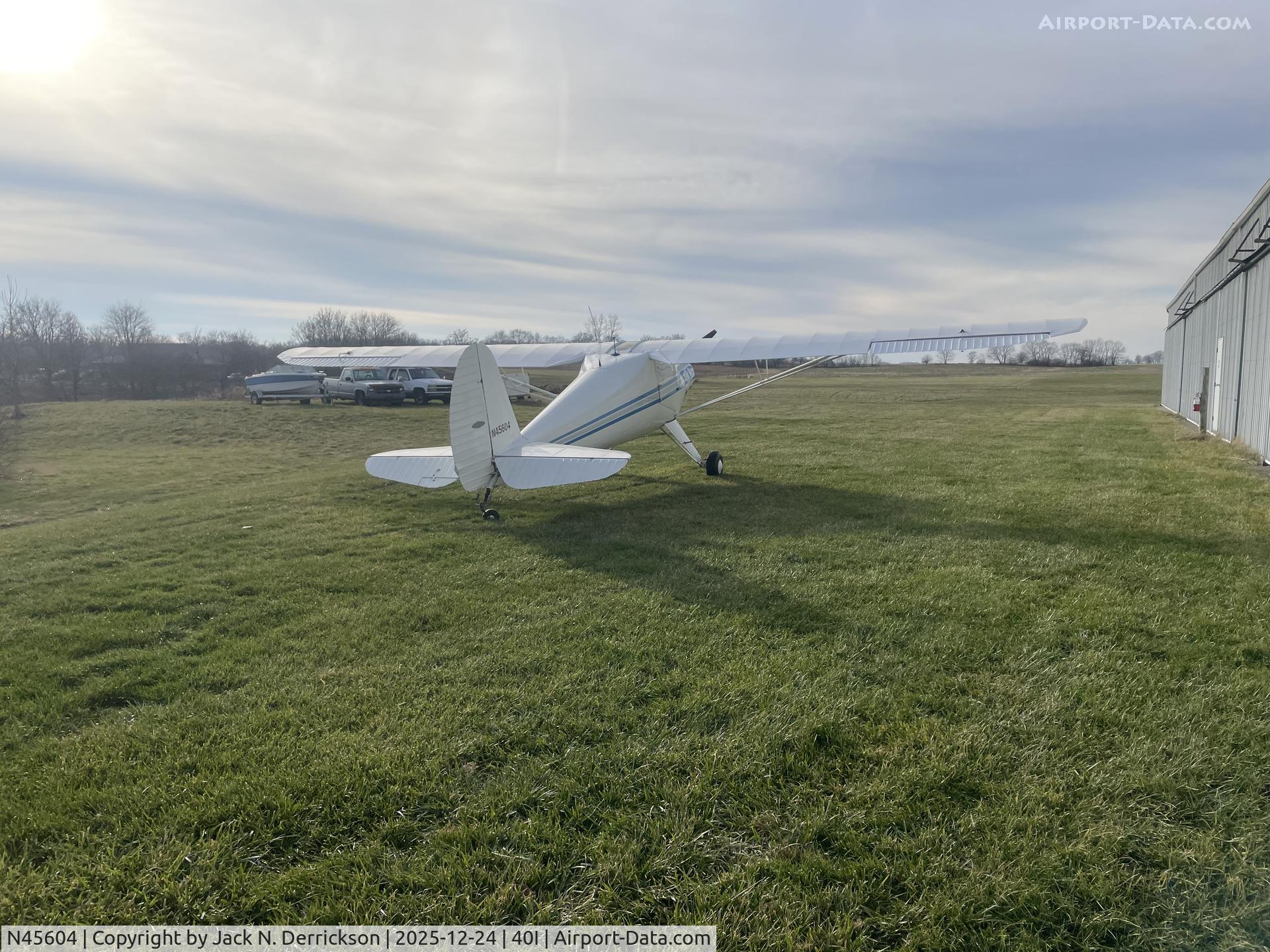 N45604, 1946 Luscombe 8A C/N 2131, Luscombe