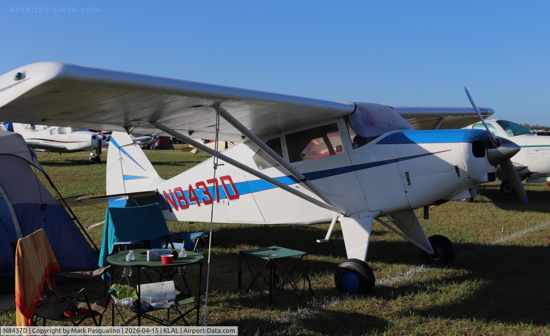 N8437D, 1957 Piper PA-22-150 C/N 22-5692, Piper PA-22-150