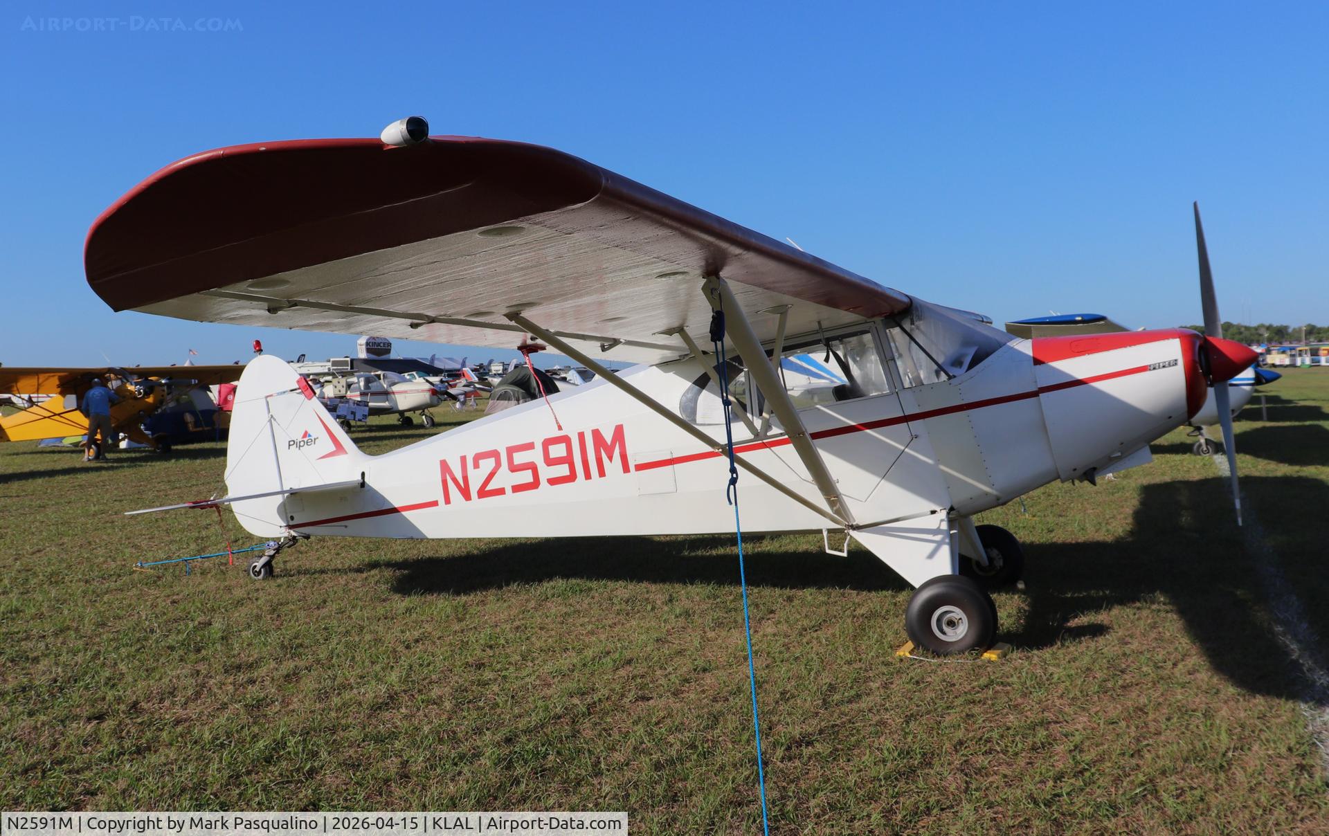 N2591M, 1946 Piper PA-12 Super Cruiser C/N 12-950, Piper PA-12