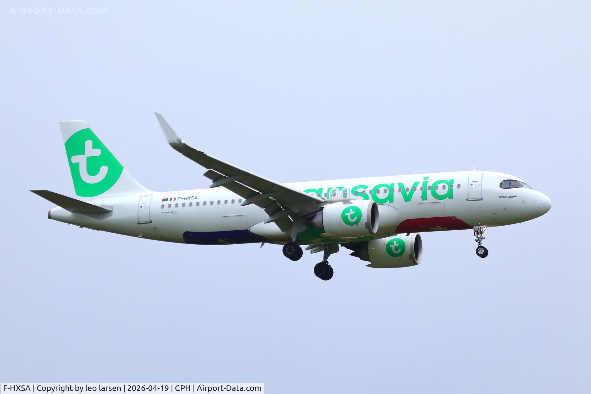 F-HXSA, Airbus 320-252N C/N 12027, Copenhagen 19.4.2026