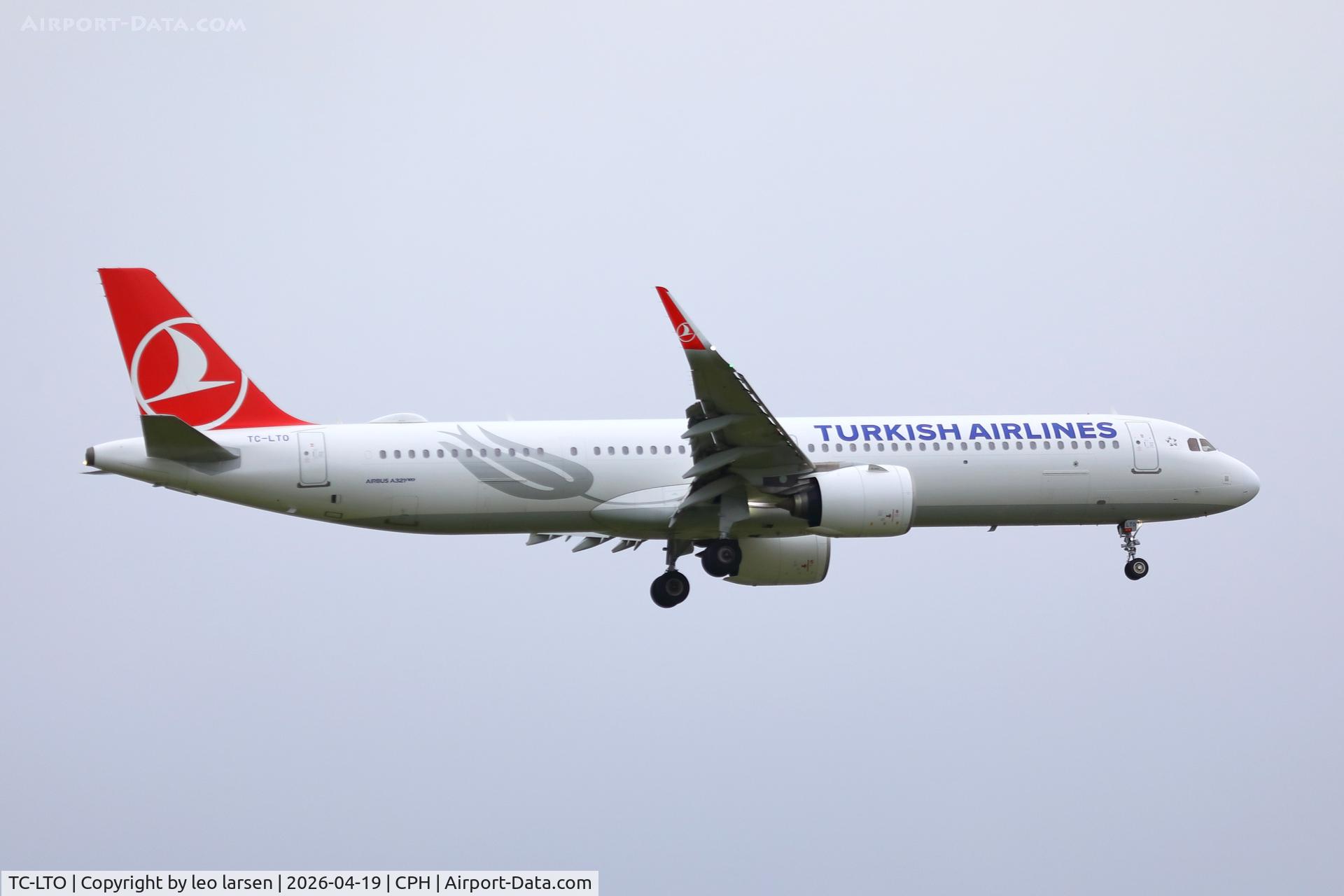TC-LTO, 2022 Airbus A321-271NX C/N 10947, Copenhagen 19.4.2026