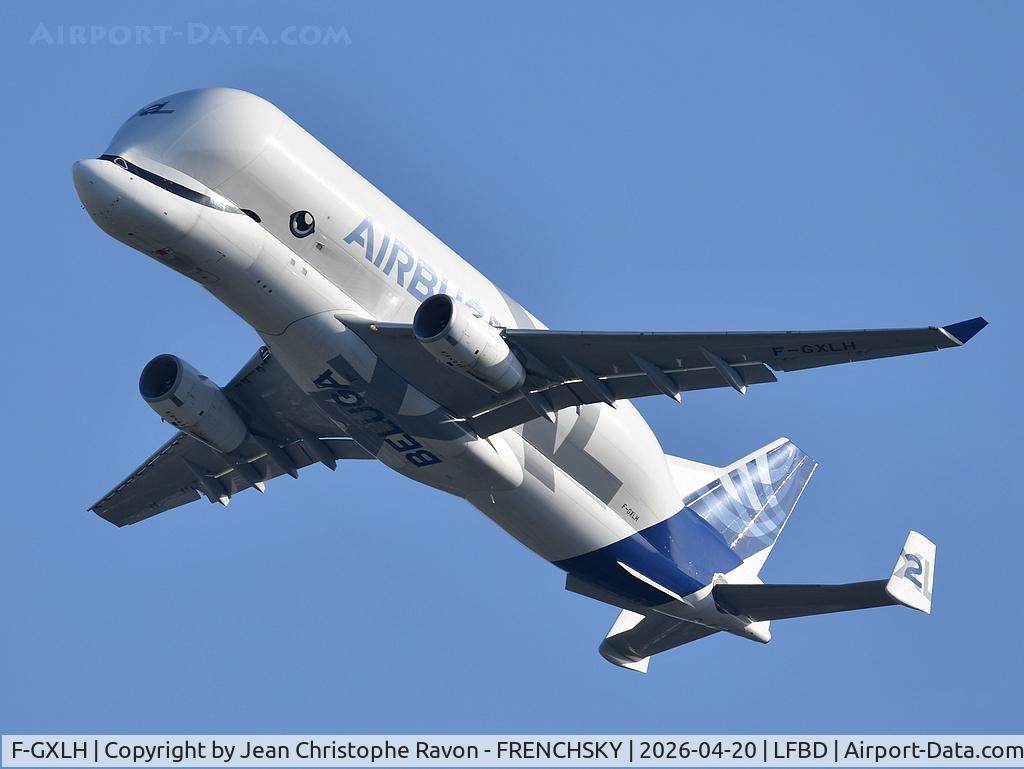 F-GXLH, 2019 Airbus A330-743L Beluga XL C/N 1853, Bordeaux (BOD)	Toulouse (TLS)	(BGA111H)