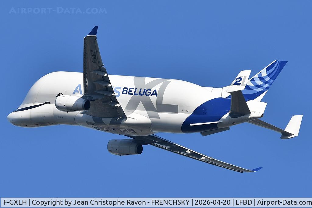 F-GXLH, 2019 Airbus A330-743L Beluga XL C/N 1853, Bordeaux (BOD)	Toulouse (TLS)	(BGA111H)