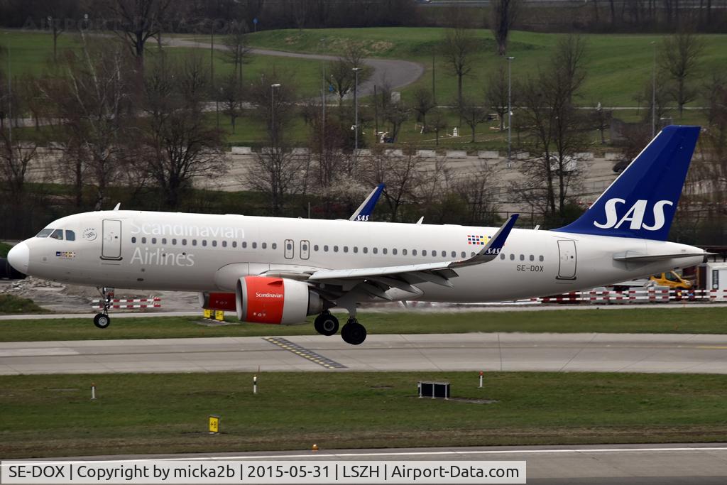 SE-DOX, 2017 Airbus A320-251N C/N 7489, Landing