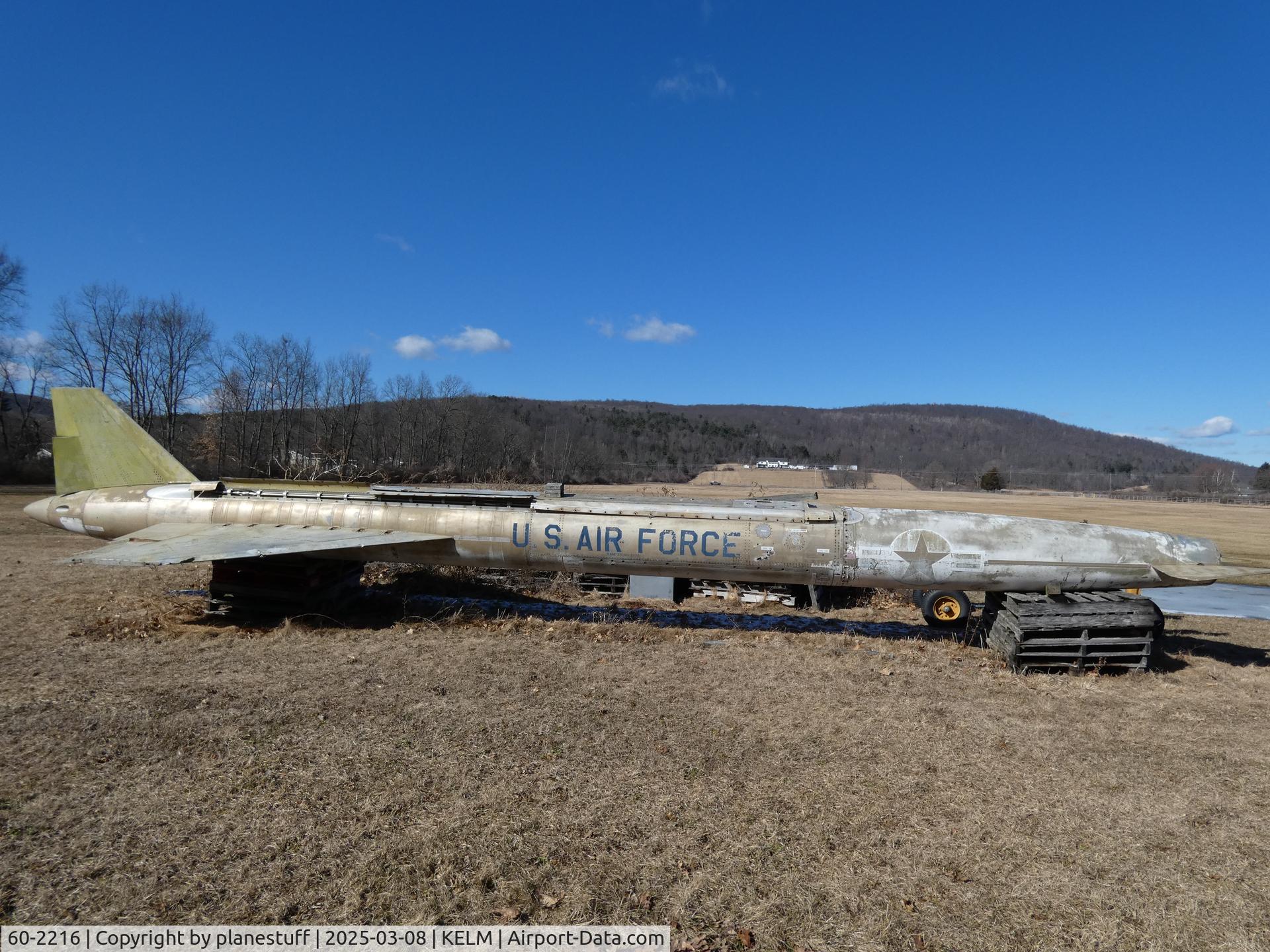 60-2216, North American GAM-77 Ground Hog Missile C/N None, Wings of Eagles Discovery Center