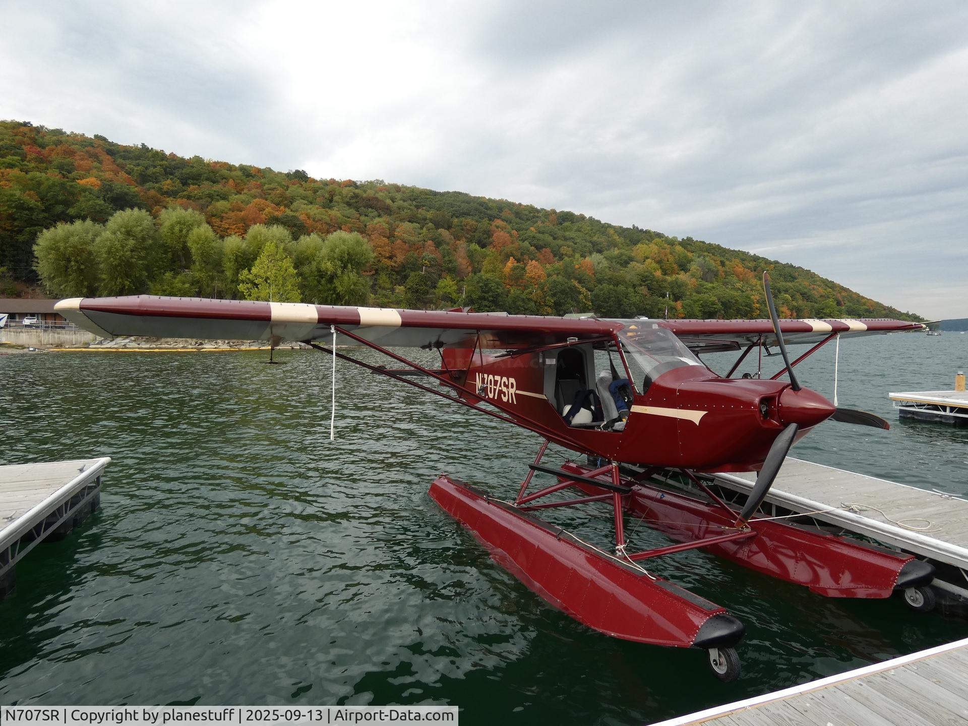 N707SR, 2013 Rans S-7S Courier C/N 0608511, Got to sit inside after this picture :D