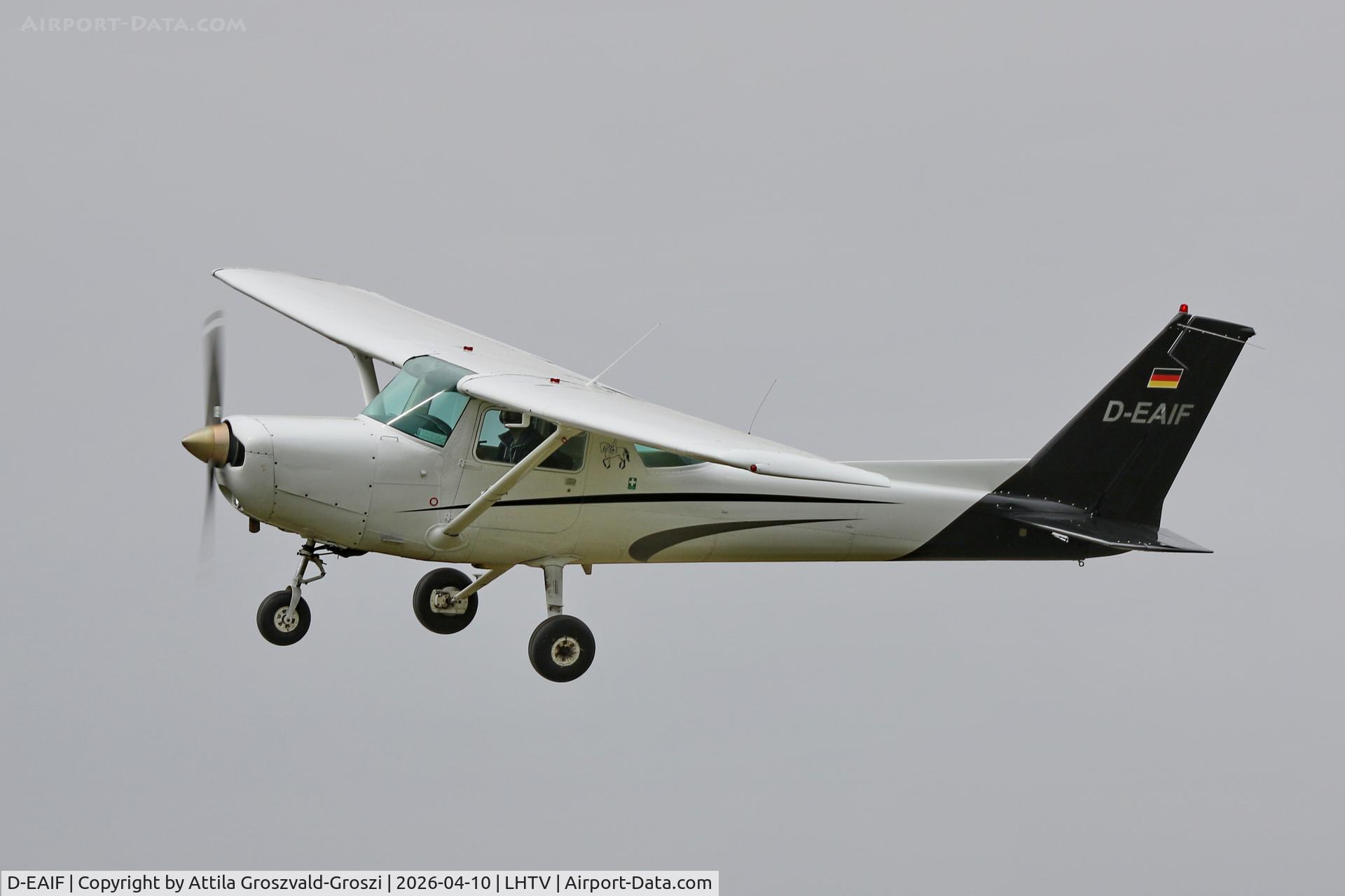 D-EAIF, Cessna 152 C/N 15282287, LHTV - Tótvázsony-Kövesgyürpuszta Airport, Hungary