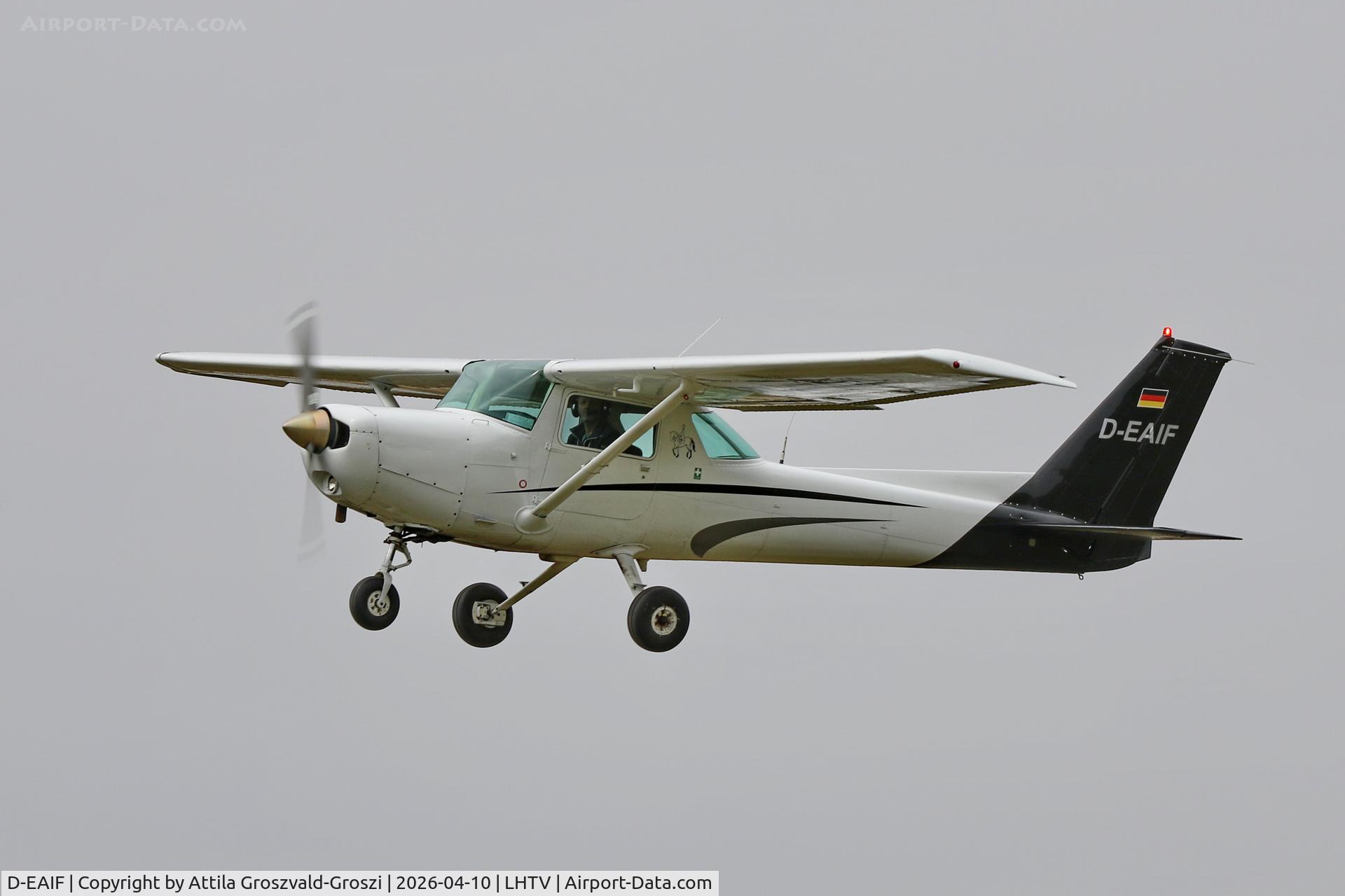 D-EAIF, Cessna 152 C/N 15282287, LHTV - Tótvázsony-Kövesgyürpuszta Airport, Hungary
